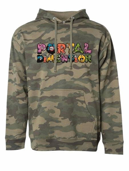 MONSTERS HOODIE CAMO