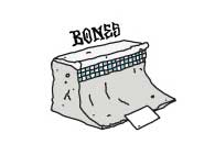 Bones Wheels Barrier Sticker